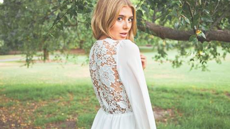 blogger rochelle fox wears monique playsuit