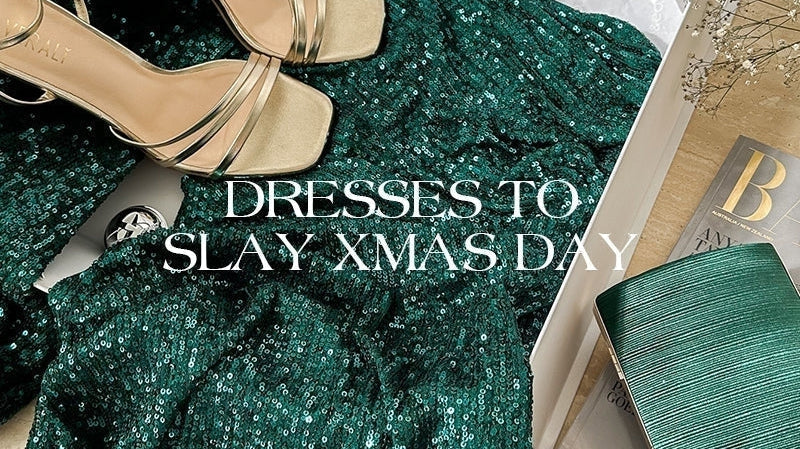 Dresses to Slay Christmas Day: Gorgeous Christmas Dresses for 2022-ESTHER & CO.