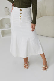 Aivee Skirt - White