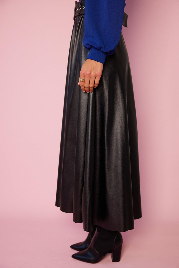 Bernyce Skirt - Black-Skirts-Womens Clothing-ESTHER & CO.