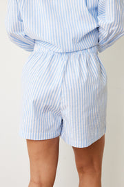 Cellia Shorts - Blue Stripe