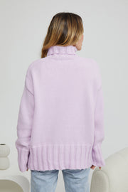 Chesterfield Jumper - Lilac