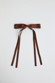Esther Bow Clip - Chocolate