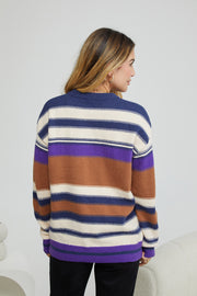 Leilanni Knit - Multi Stripe