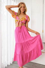 Mindora Skirt - Hot Pink