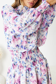 Neary Dress - Violet Floral