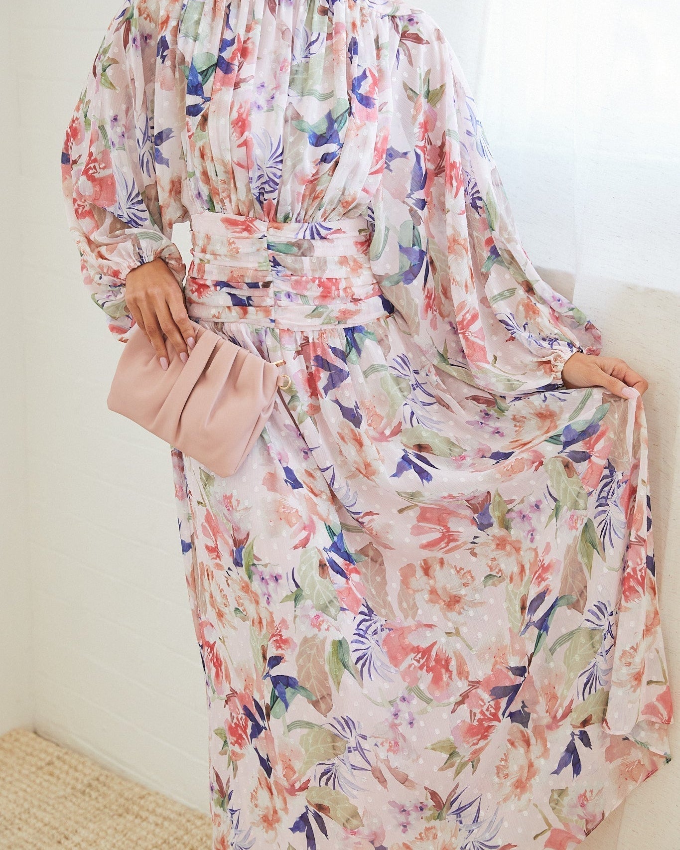 Analey Dress - Floral Print-Dresses-Womens Clothing-ESTHER & CO.