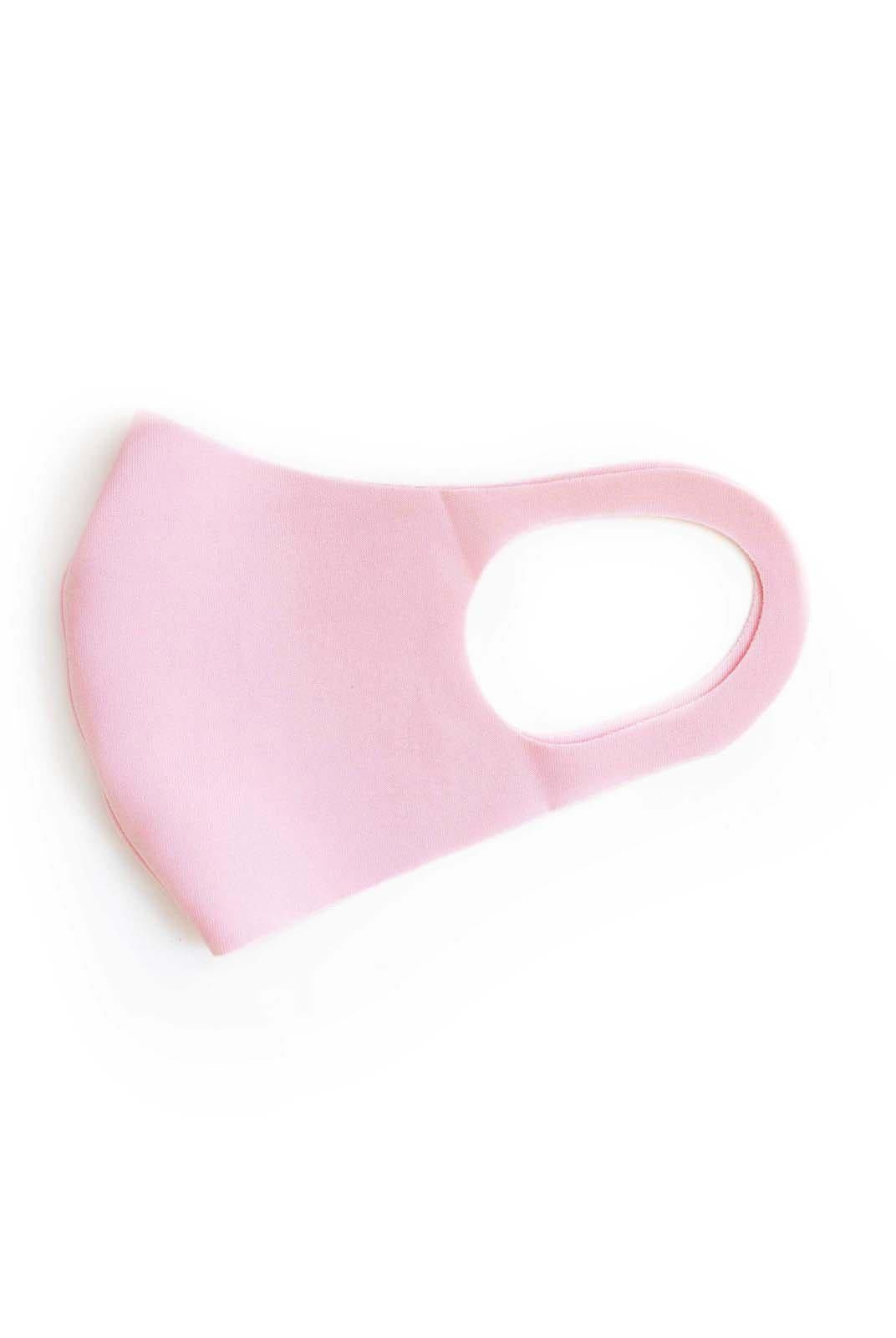 Women's light pink reusable washable face mask by Esther & Co
