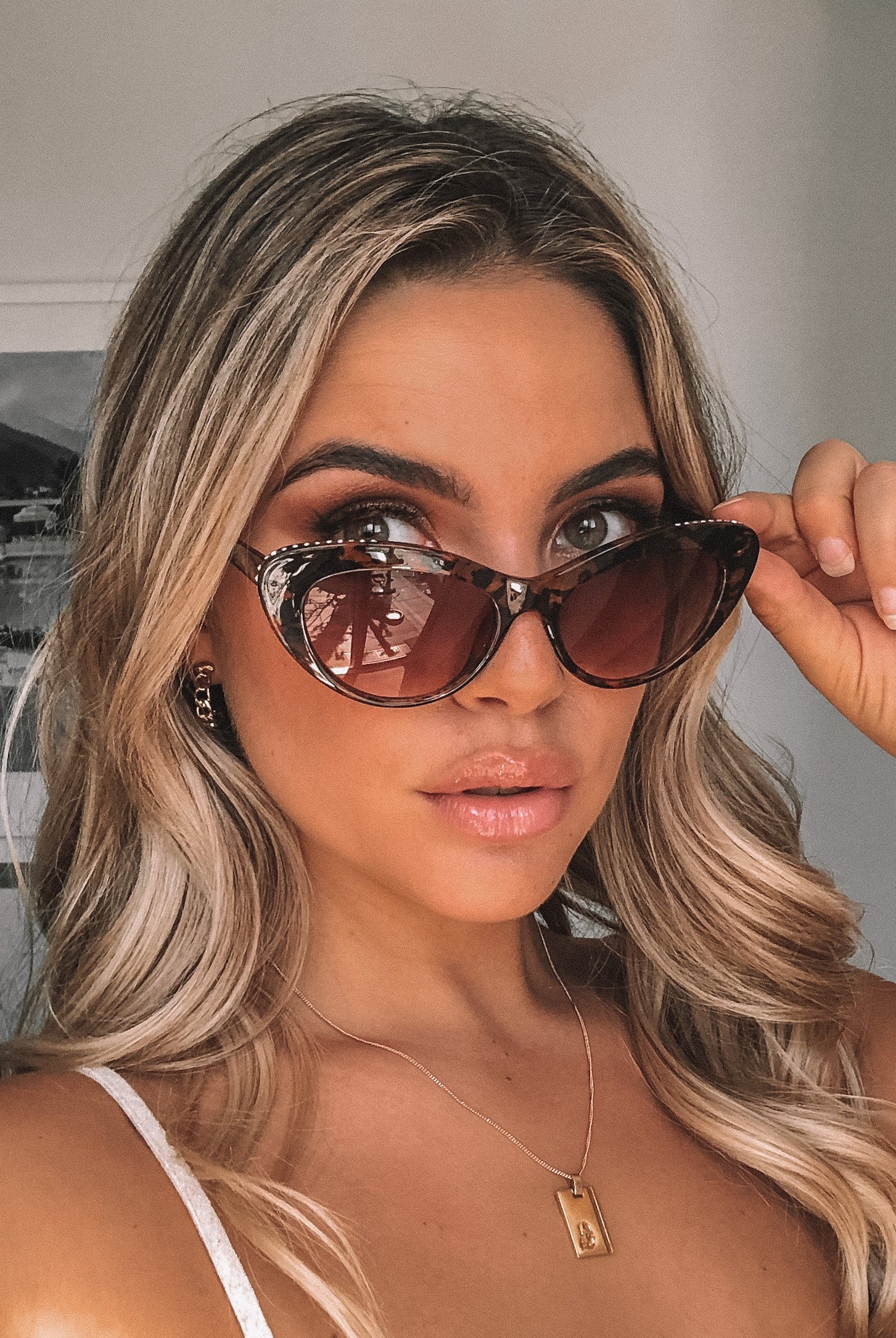 Eden - Tortoise-Sunglasses-Womens Accessory-ESTHER & CO.