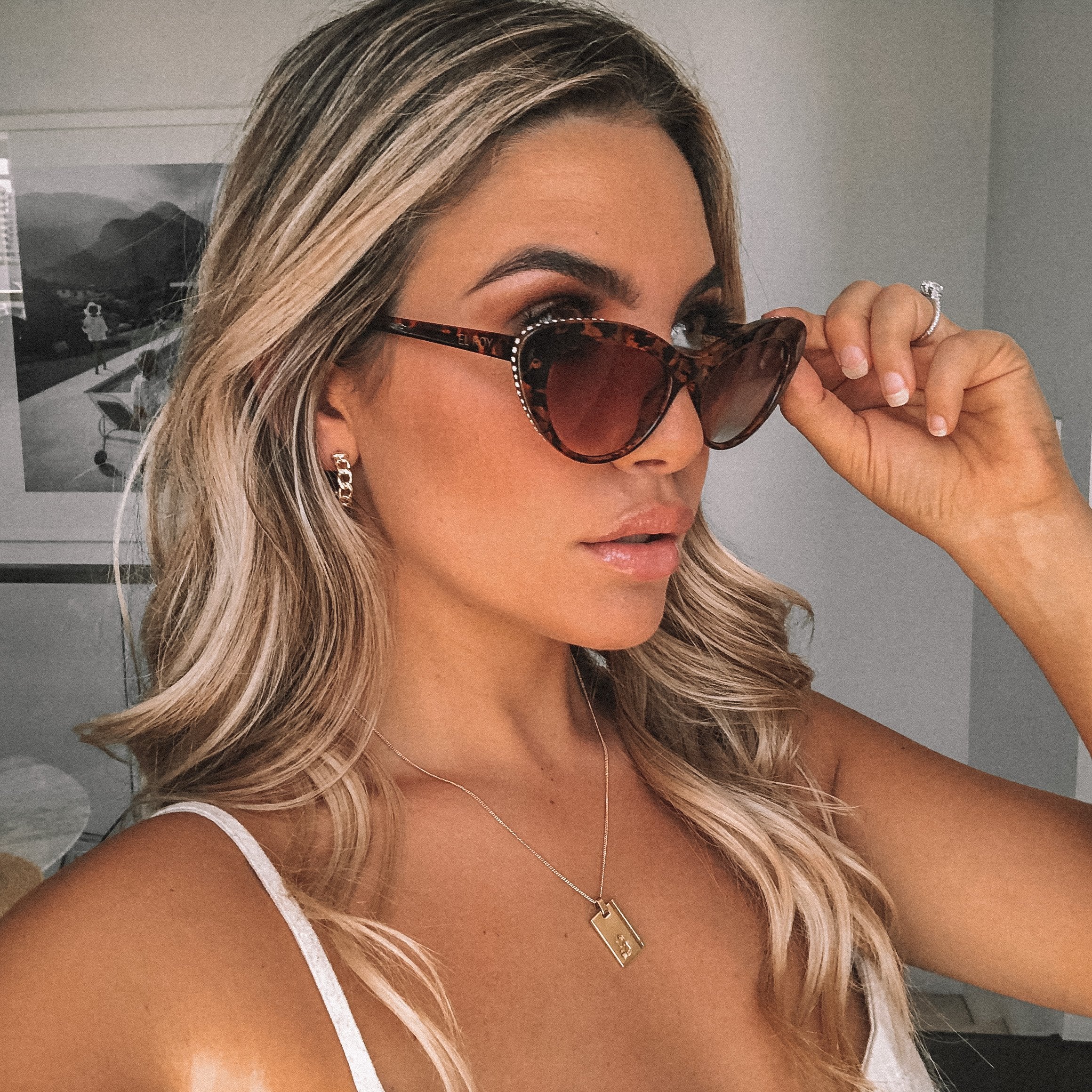 Eden - Tortoise-Sunglasses-Womens Accessory-ESTHER & CO.