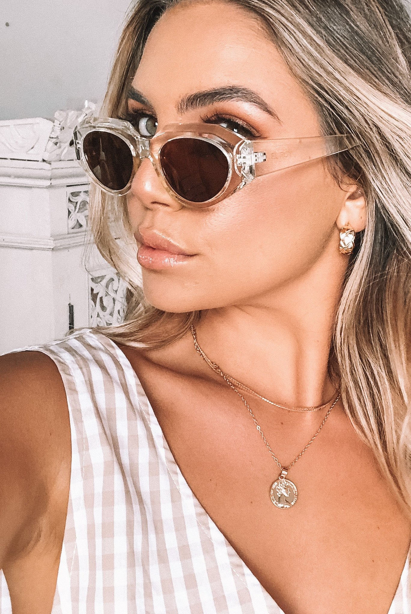 Jaxx - Clear-Sunglasses-Womens Accessory-ESTHER & CO.