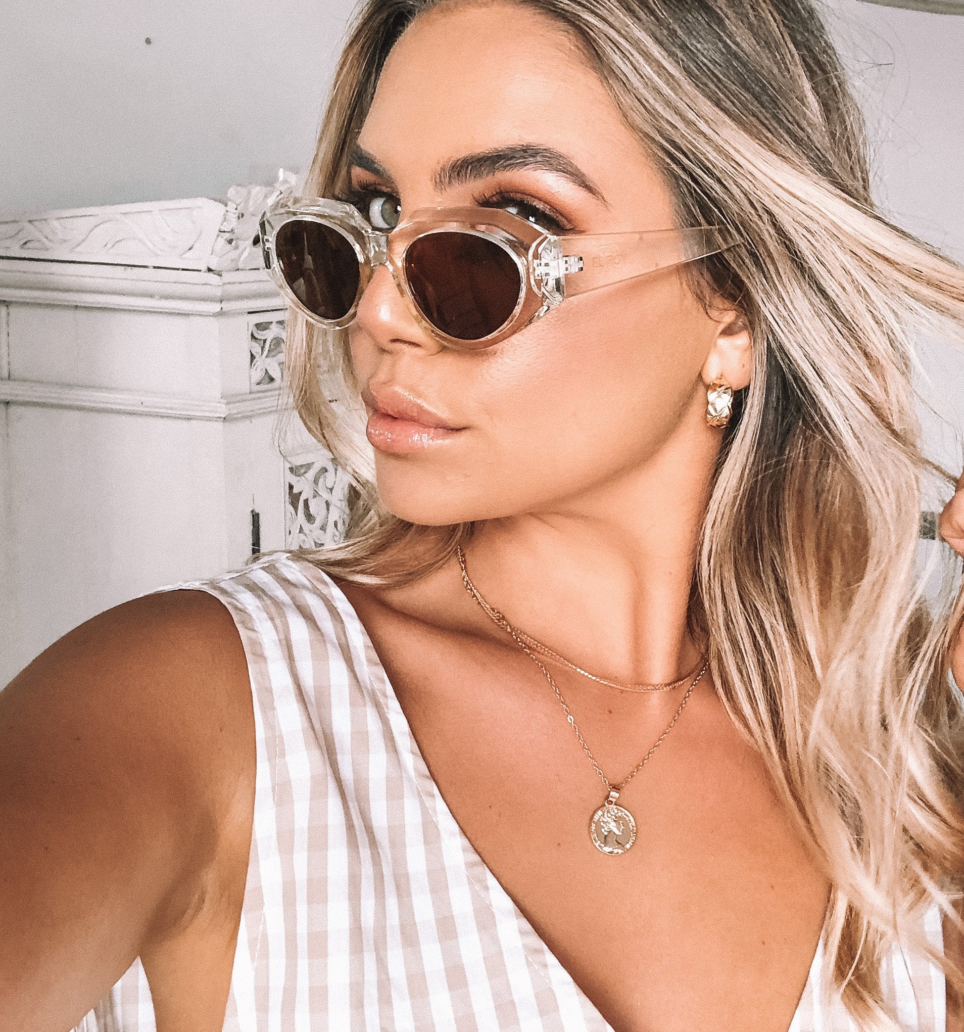 Jaxx - Clear-Sunglasses-Womens Accessory-ESTHER & CO.