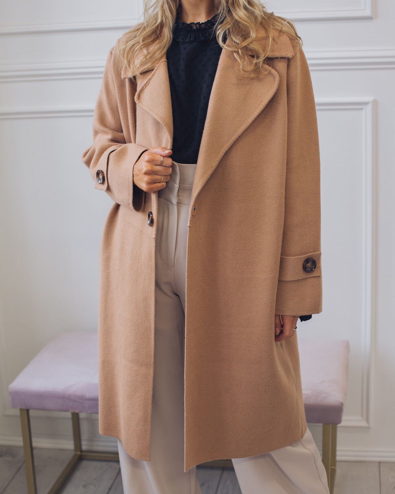 Fireplace Coat-Coats-sunny girl-ESTHER & CO.