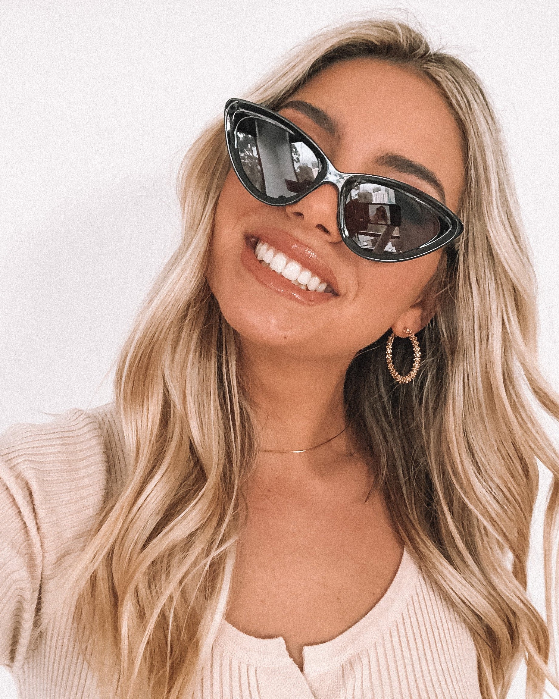 Elton - Black-Sunglasses-Womens Accessory-ESTHER & CO.