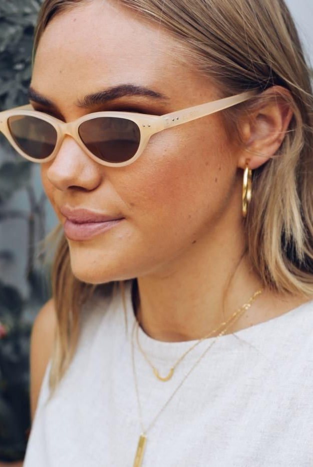 India peach sunglasses