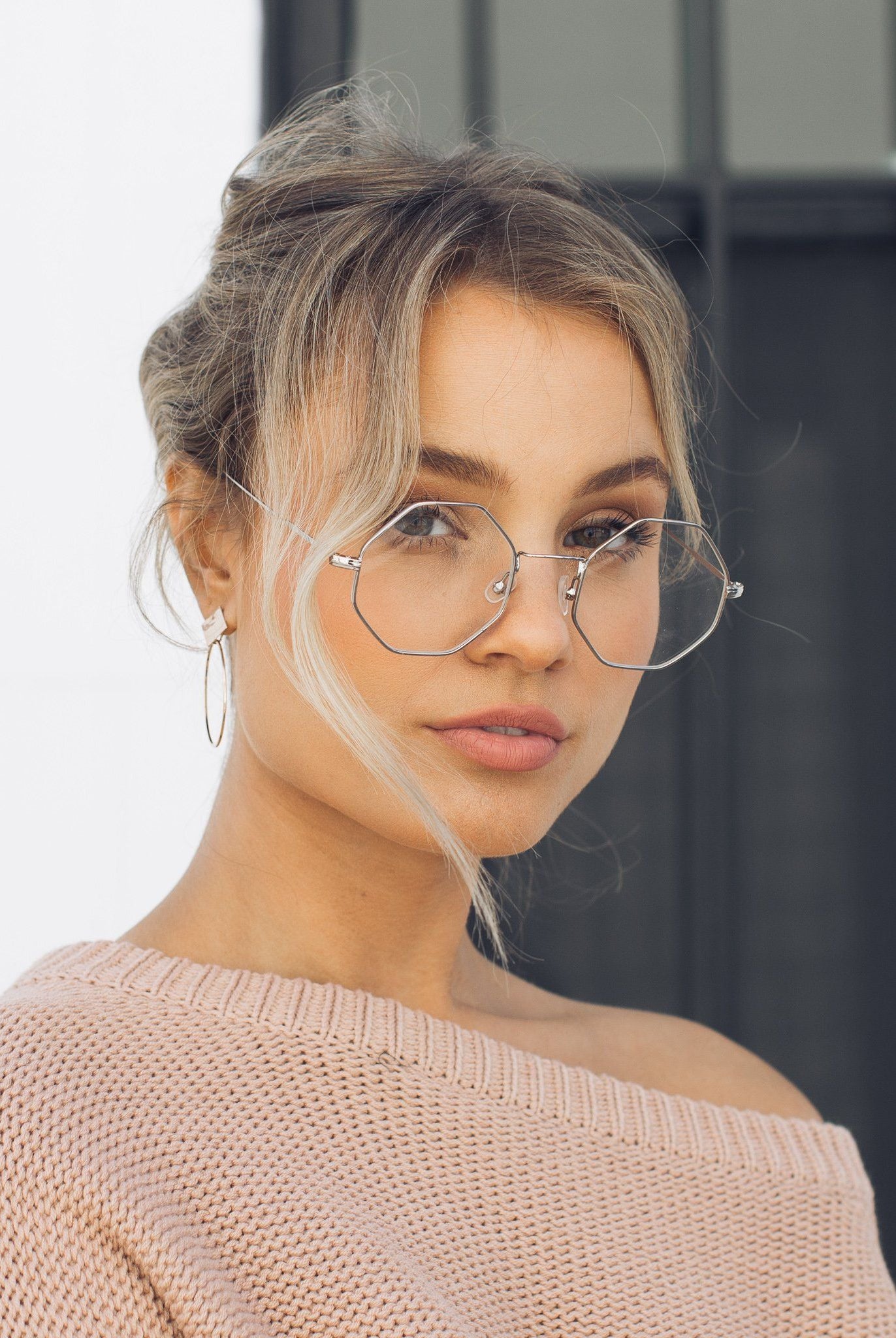 Harmony clear frame sunglasses, alternate view
