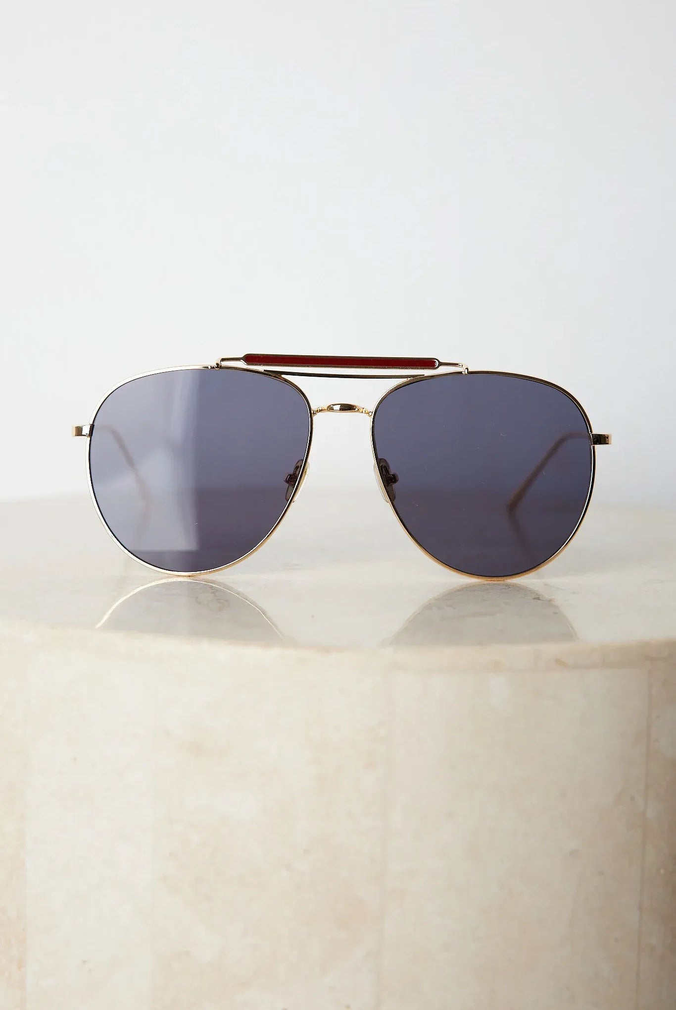 Presley gold-tone sunglasses