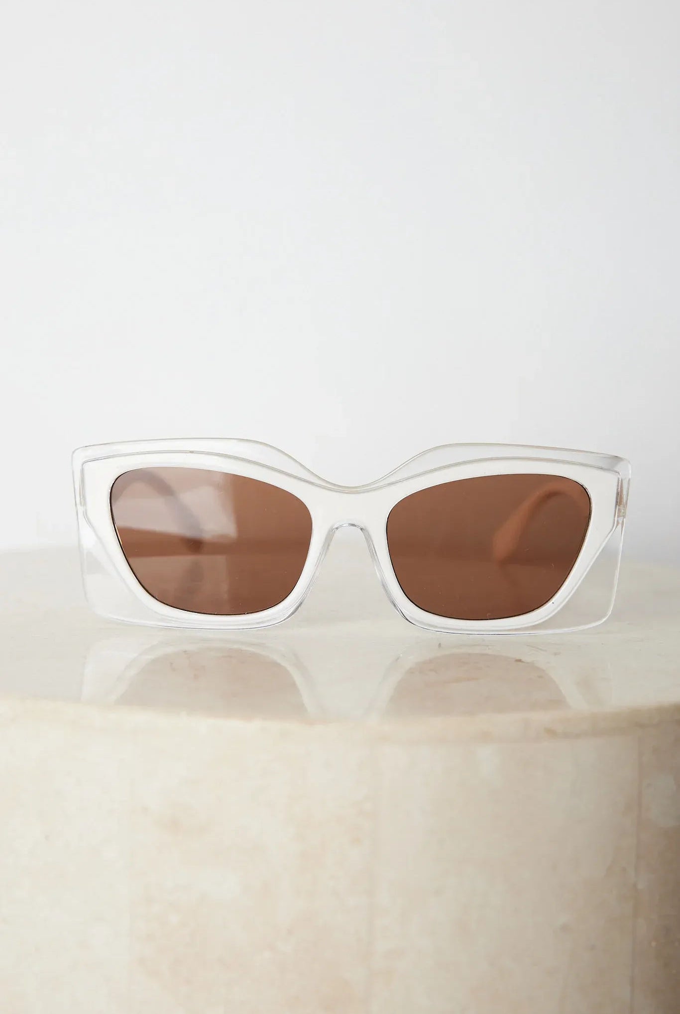 Frankie beige sunglasses
