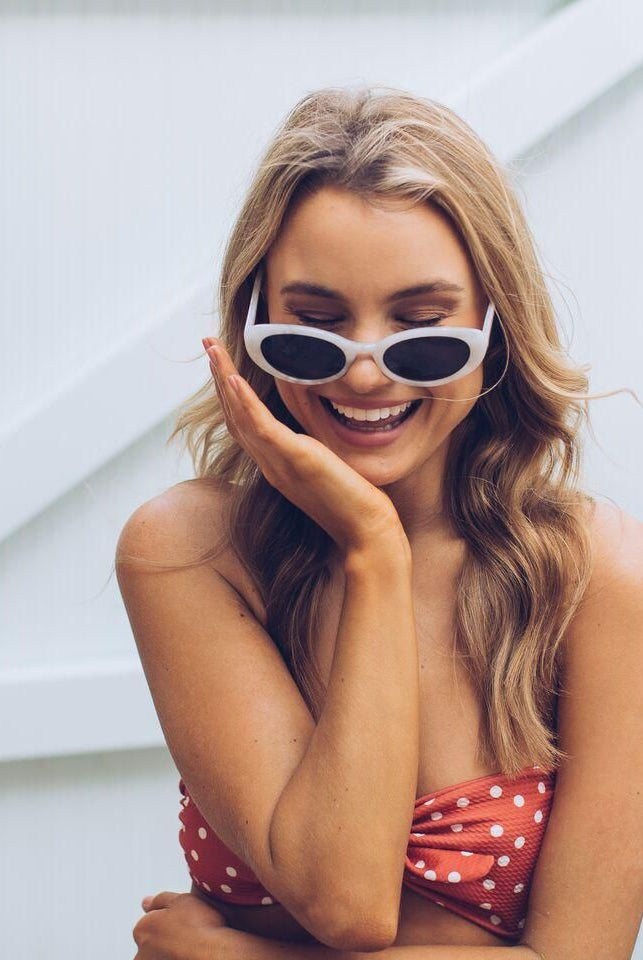 Calais clear frame sunglasses