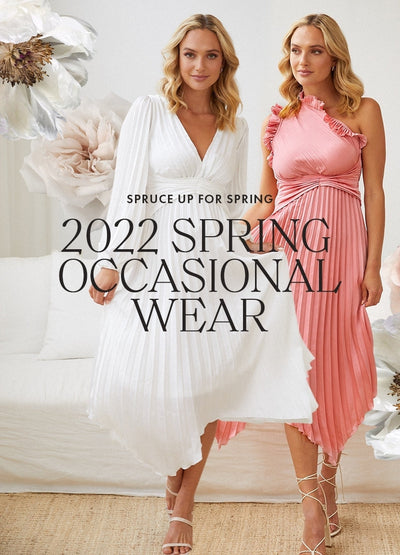 Spruce Up for Spring: 2022 Spring Occasional Wear