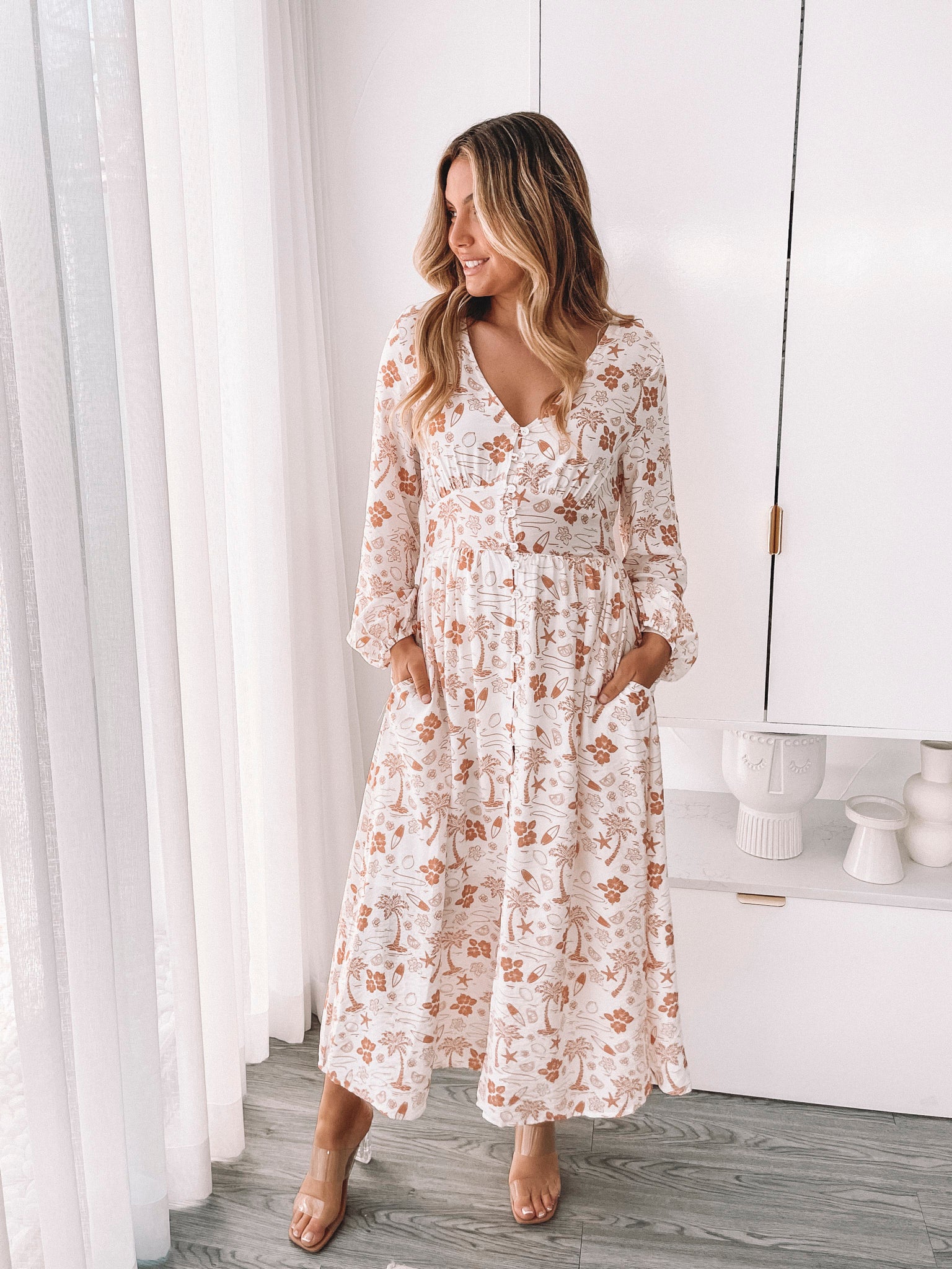 Floral Midi Dresses