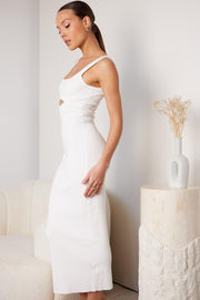 Adelka Knit Dress - White-Dresses-Womens Clothing-ESTHER & CO.