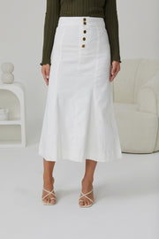 Aivee Skirt - White