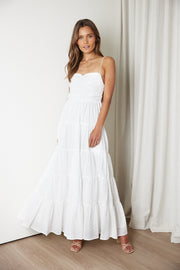 Algie Dress - White