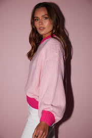 Aloria Knit - Pink