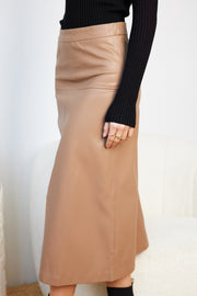 Alzeah Skirt - Mocha