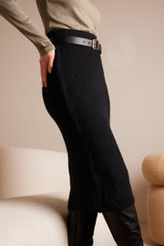 Anisse Skirt - Black-Skirts-Womens Clothing-ESTHER & CO.