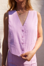 Callison Vest Top - Pink