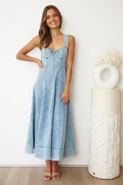 Calyn Dress - Blue Denim