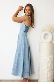 Calyn Dress - Blue Denim