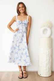 Cardinia Dress - Blue Floral