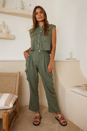 Casandra Pants - Khaki