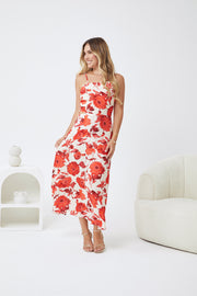 Catrice Dress - Scarlet Floral