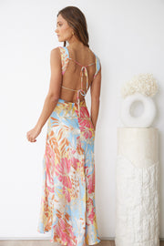 Caysee Dress - Blue Print