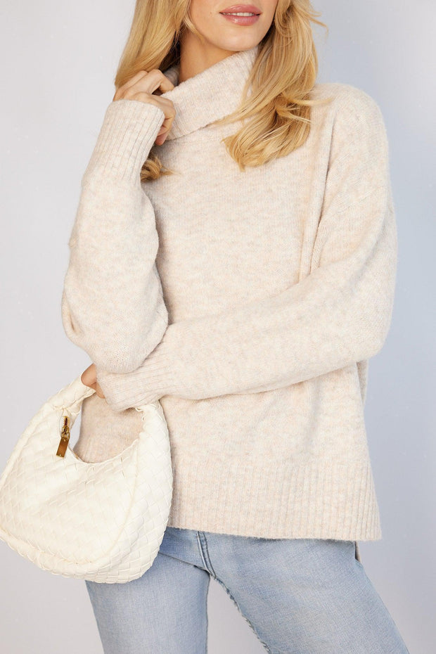 Cherelle Knit - Beige-Knitwear-Womens Clothing-ESTHER & CO.