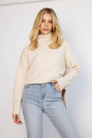 Cherelle Knit - Beige-Knitwear-Womens Clothing-ESTHER & CO.