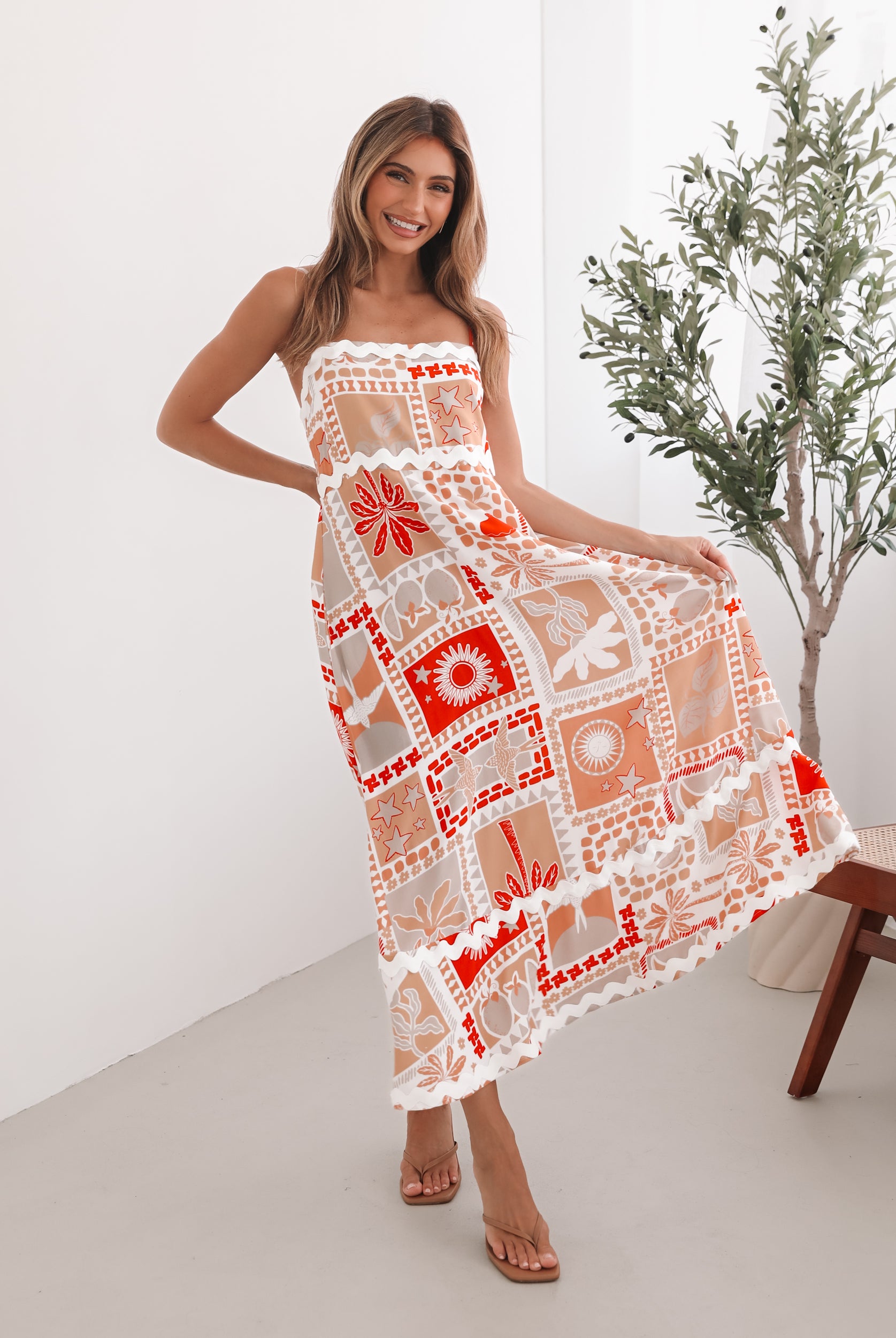 Scarano Dress - Blue