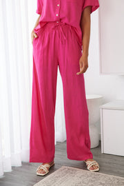 Chyna Pants - Hot Pink