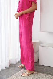 Chyna Pants - Hot Pink