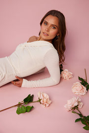 Danera Dress - White