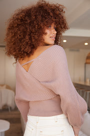 Darielle Knit Top - Blush