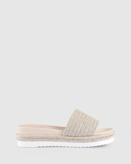 Esther Co. Declan Slides Natural Rope ESTHER CO