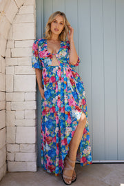 Delarina Dress - Multi Floral