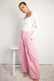 Denisha Pants - Pink-Jeans-Womens Clothing-ESTHER & CO.