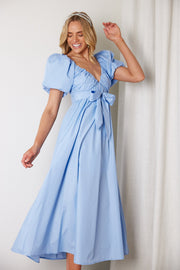 Dericka Dress - Blue
