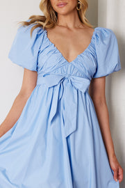 Dericka Dress - Blue